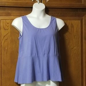 Flattering Peplum Tank